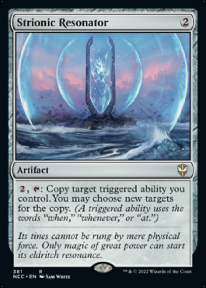 Strionic Resonator [Streets of New Capenna Commander] (NCC 381)
