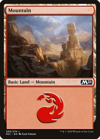 Mountain (#269) [Core Set 2021] (M21 269)