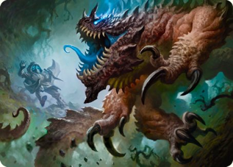 Basilisk Art Card [Dungeons & Dragons: Adventures in the Forgotten Realms Art Series] (AAFR 9)