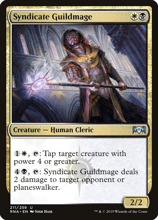 Syndicate Guildmage [Ravnica Allegiance] (RNA 211)