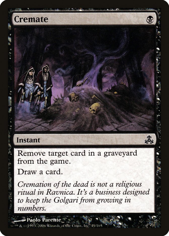 Cremate [Guildpact] (GPT 45)