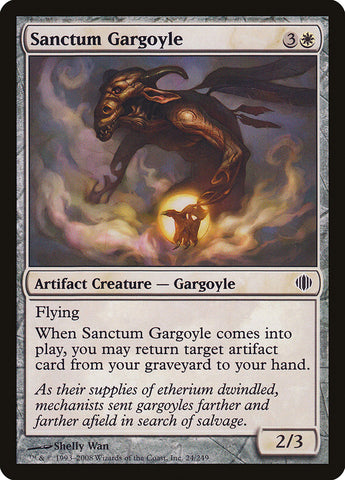 Sanctum Gargoyle [Shards of Alara] (ALA 24)