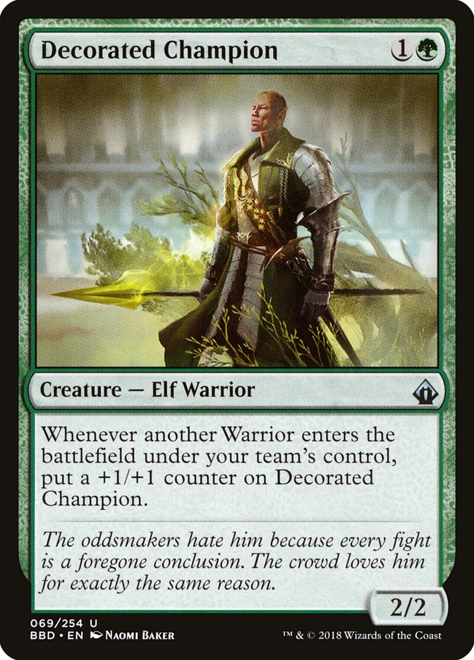 Decorated Champion [Battlebond] (BBD 69)