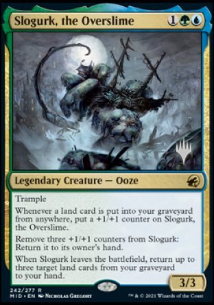 Slogurk, the Overslime (Promo Pack) [Innistrad: Midnight Hunt Promo Pack] (PMID 242)