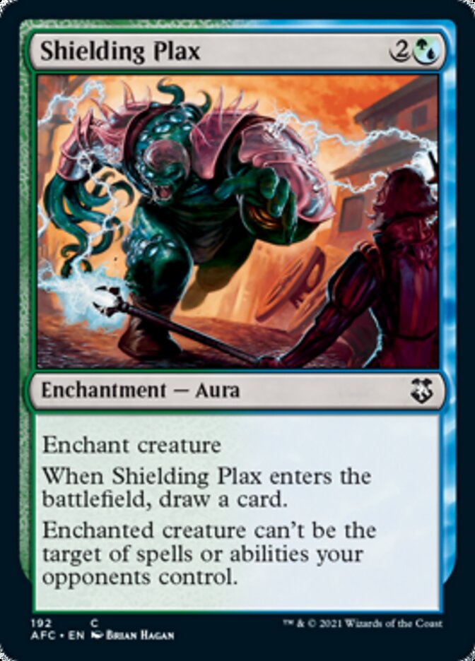 Shielding Plax [Dungeons & Dragons: Adventures in the Forgotten Realms Commander] (AFC 192)