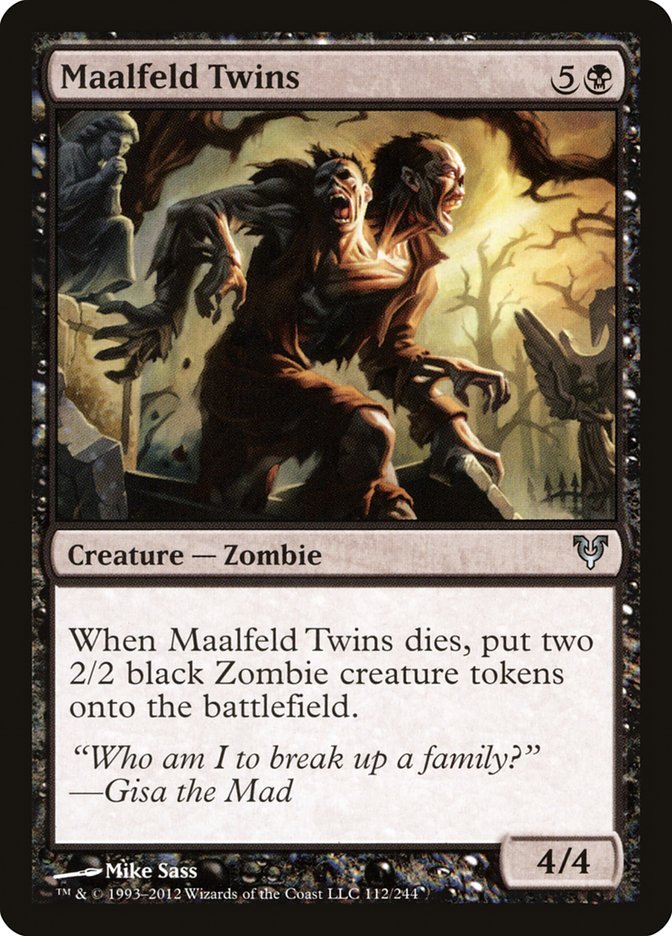 Maalfeld Twins [Avacyn Restored] (AVR 112)