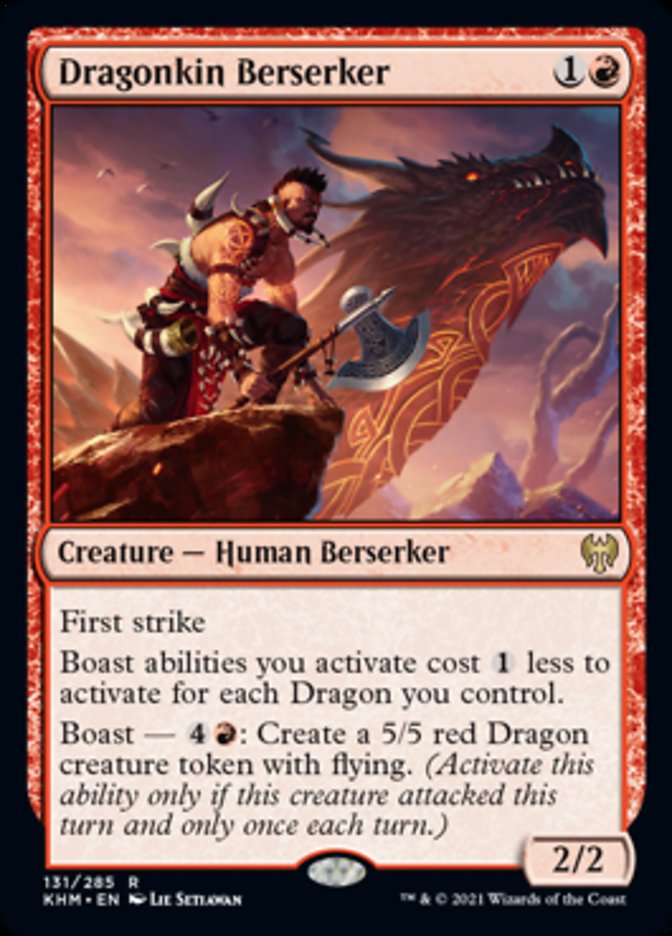 Dragonkin Berserker [Kaldheim] (KHM 131)