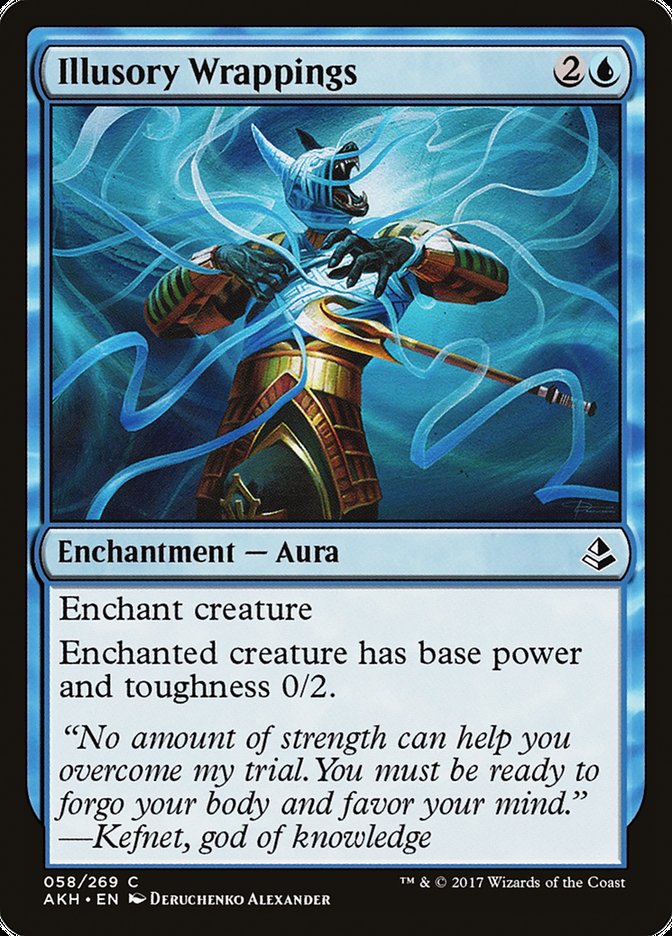 Illusory Wrappings [Amonkhet] (AKH 58)