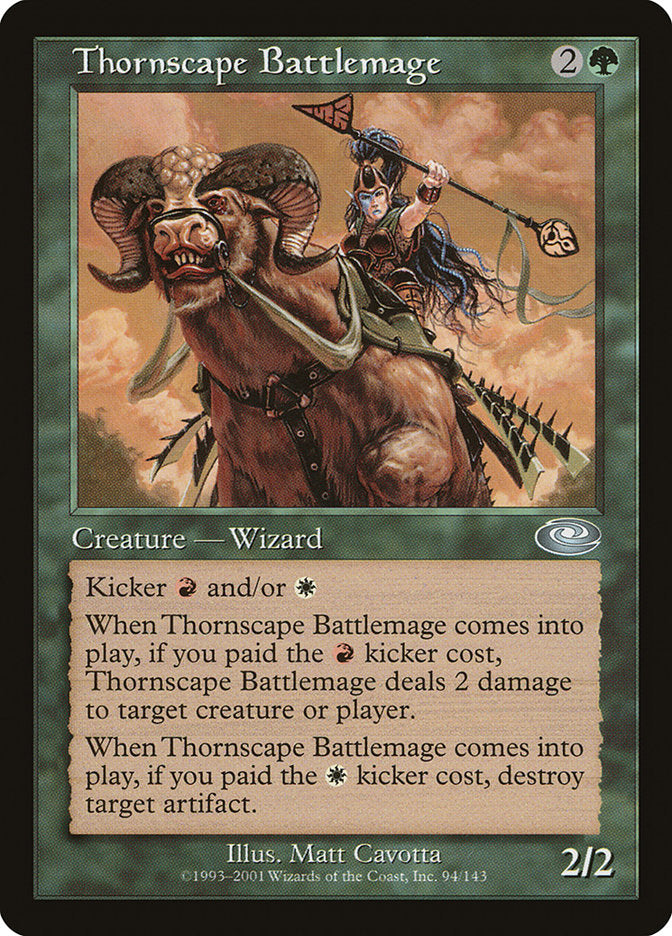Thornscape Battlemage [Planeshift] (PLS 94)