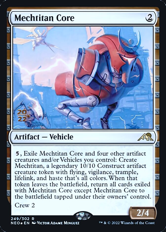 Mechtitan Core [Kamigawa: Neon Dynasty Prerelease Promos] (PNEO 249)