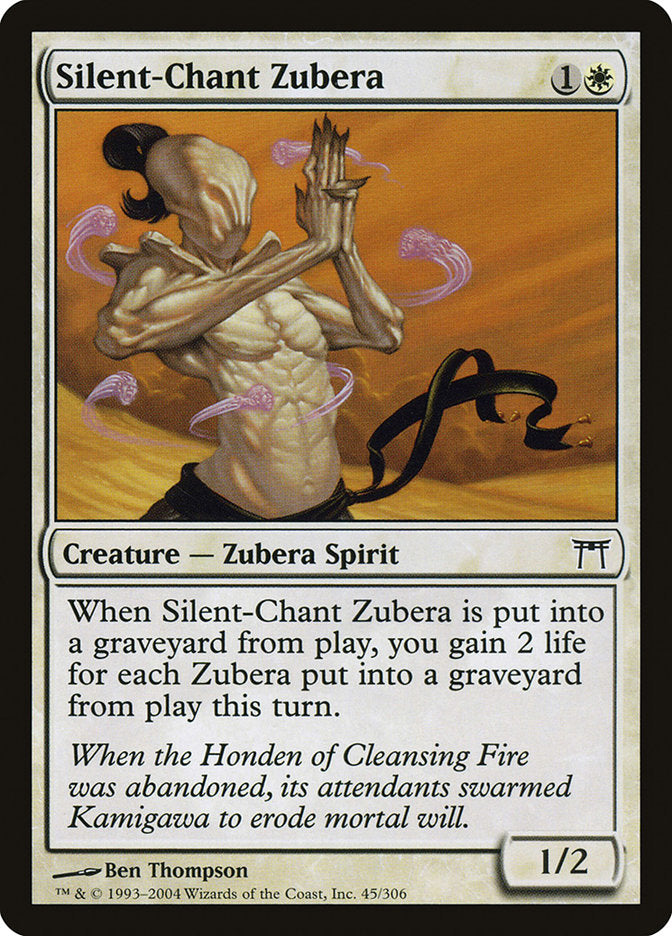 Silent-Chant Zubera [Champions of Kamigawa] (CHK 45)