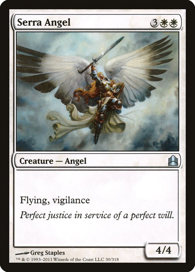 Serra Angel [Commander 2011] (CMD 30)