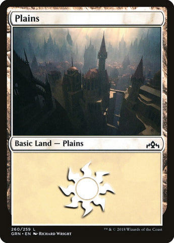 Plains (#260) [Guilds of Ravnica] (GRN 260)