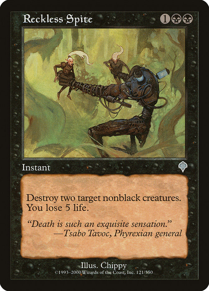 Reckless Spite [Invasion] (INV 121)