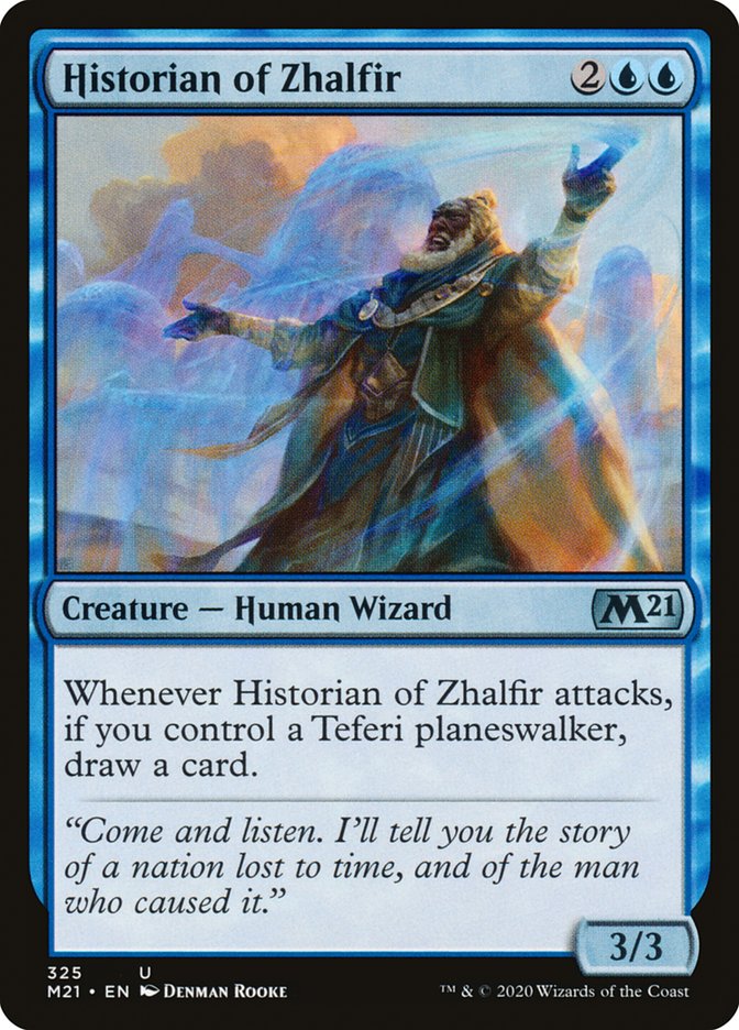 Historian of Zhalfir [Core Set 2021] (M21 325)