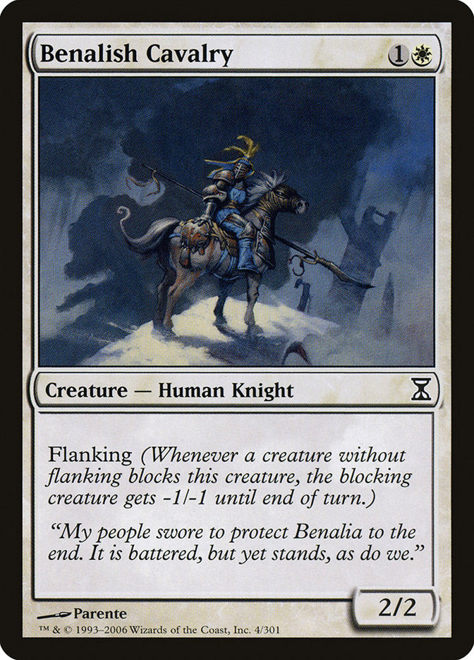 Benalish Cavalry [Time Spiral] (TSP 4)