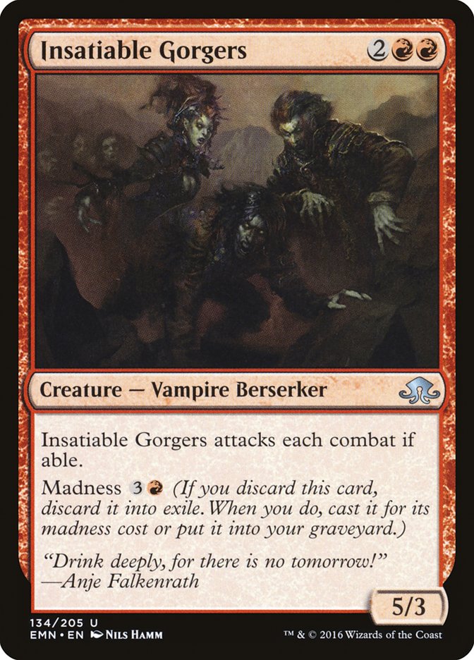Insatiable Gorgers [Eldritch Moon] (EMN 134)