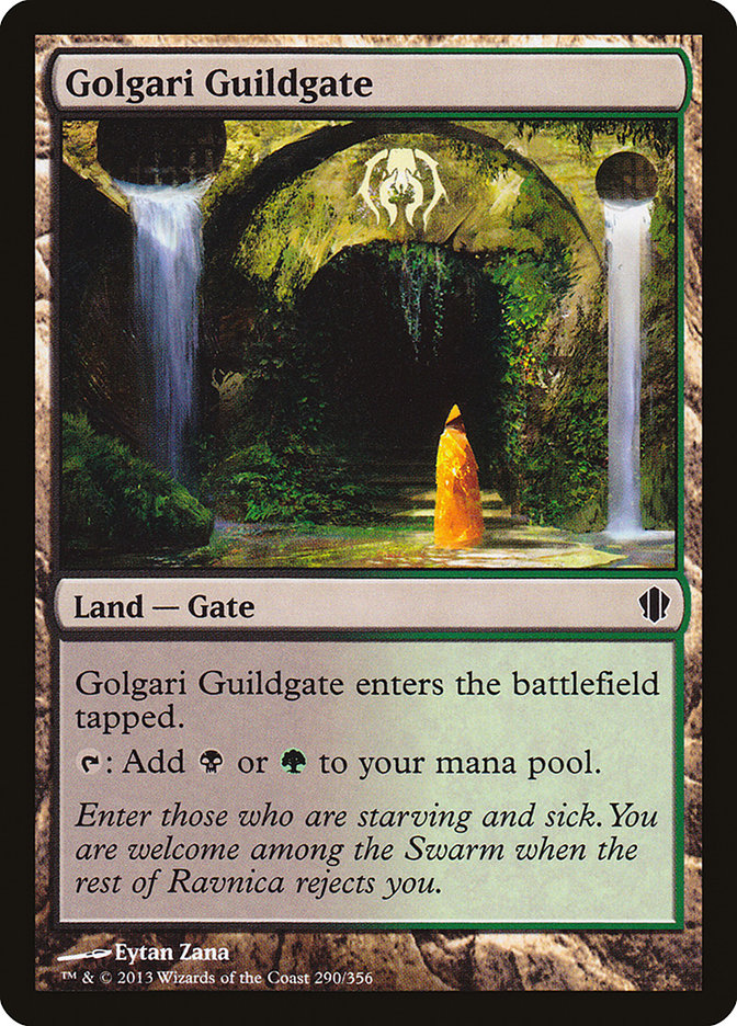 Golgari Guildgate [Commander 2013] (C13 290)