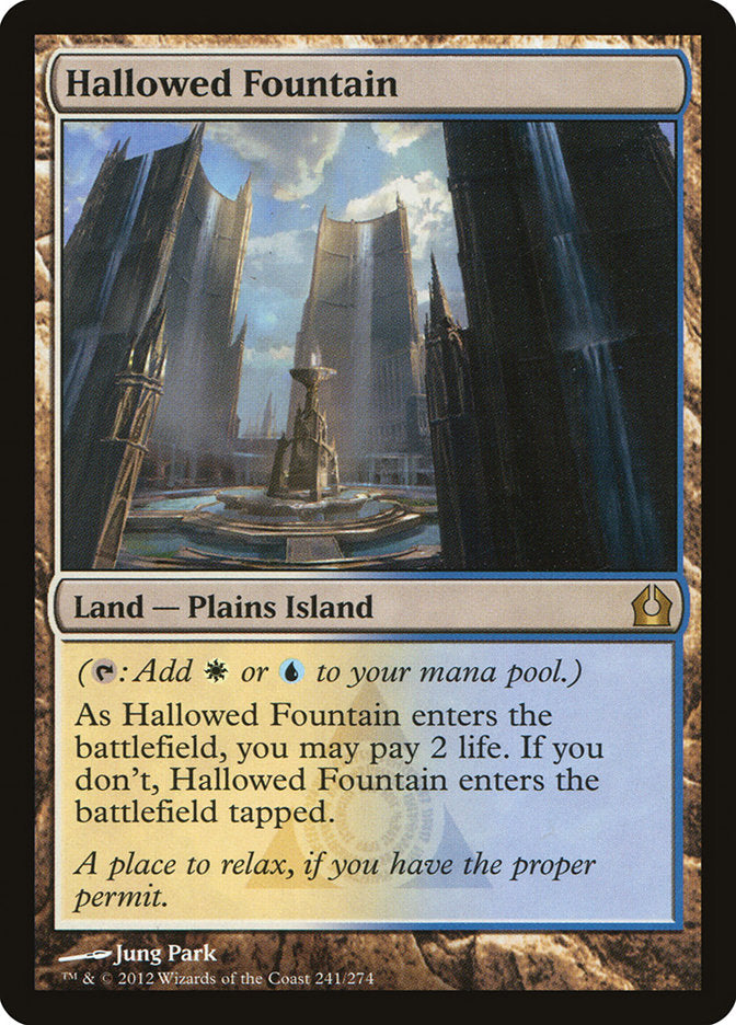 Hallowed Fountain [Return to Ravnica] (RTR 241)