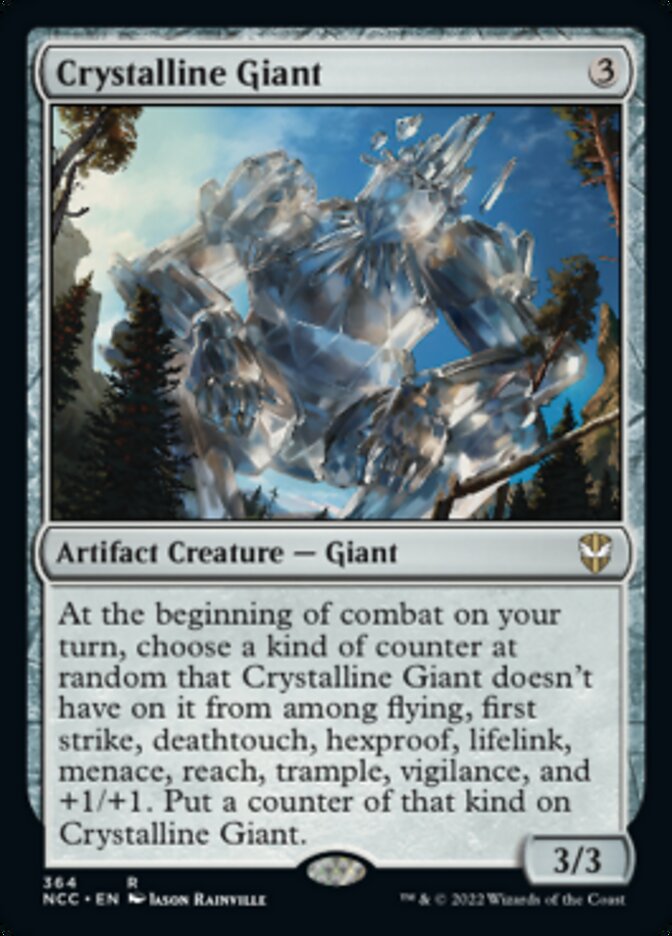 Crystalline Giant [Streets of New Capenna Commander] (NCC 364)