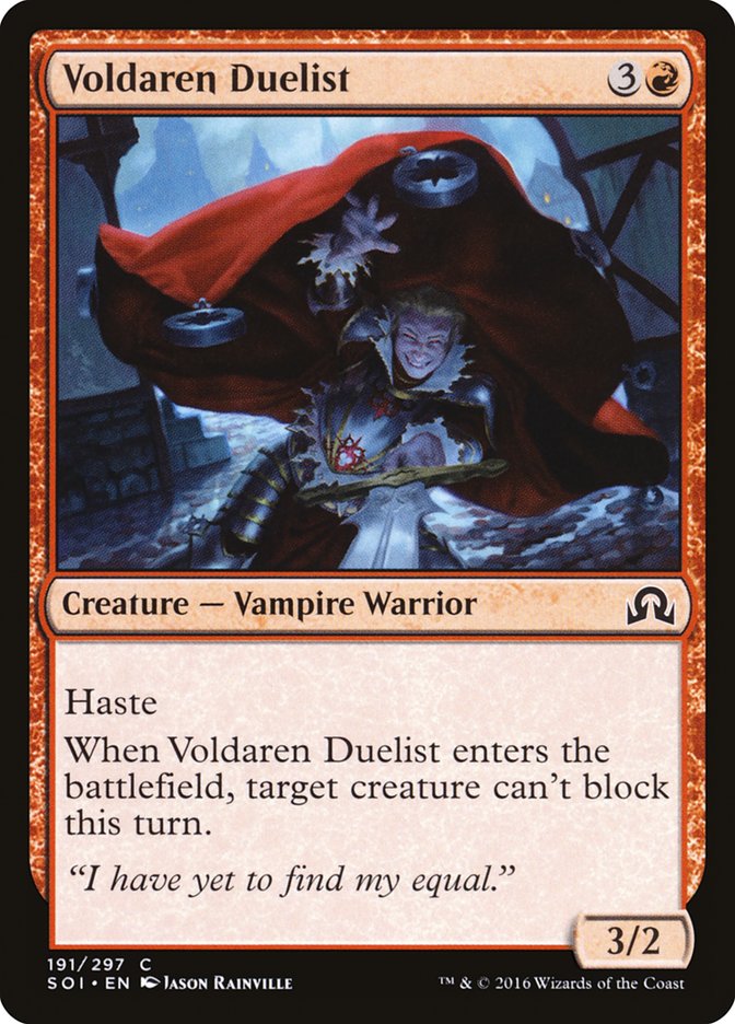 Voldaren Duelist [Shadows over Innistrad] (SOI 191)