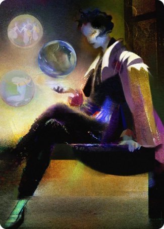 Obscura Interceptor Art Card [Streets of New Capenna Art Series] (ASNC 74)