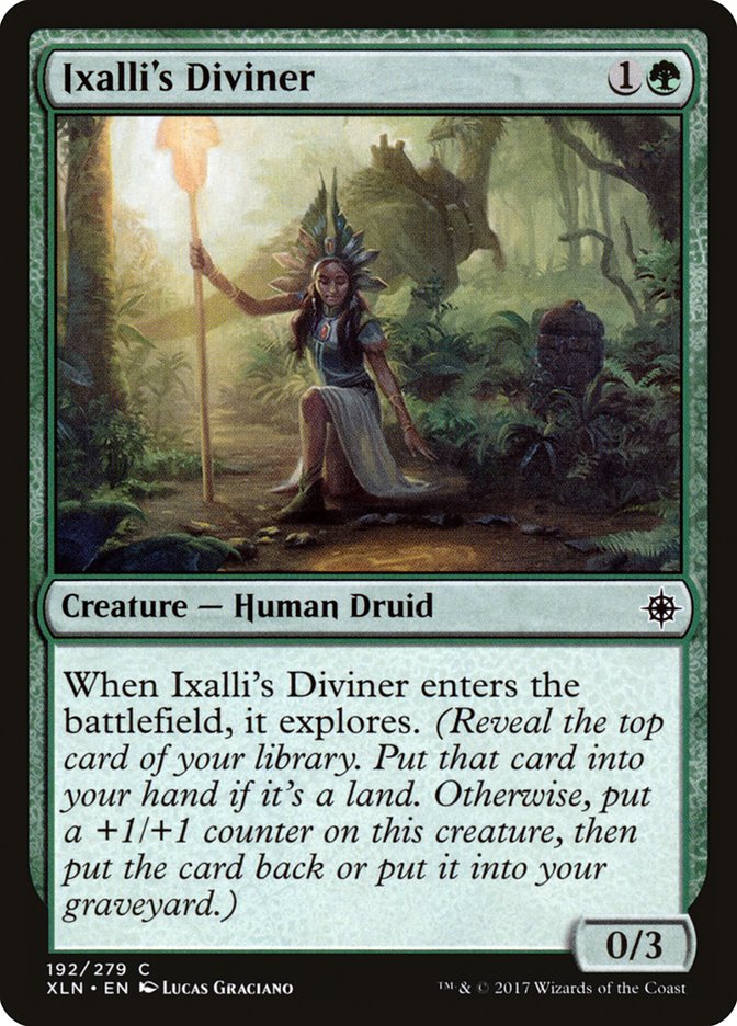 Ixalli's Diviner [Ixalan] (XLN 192)
