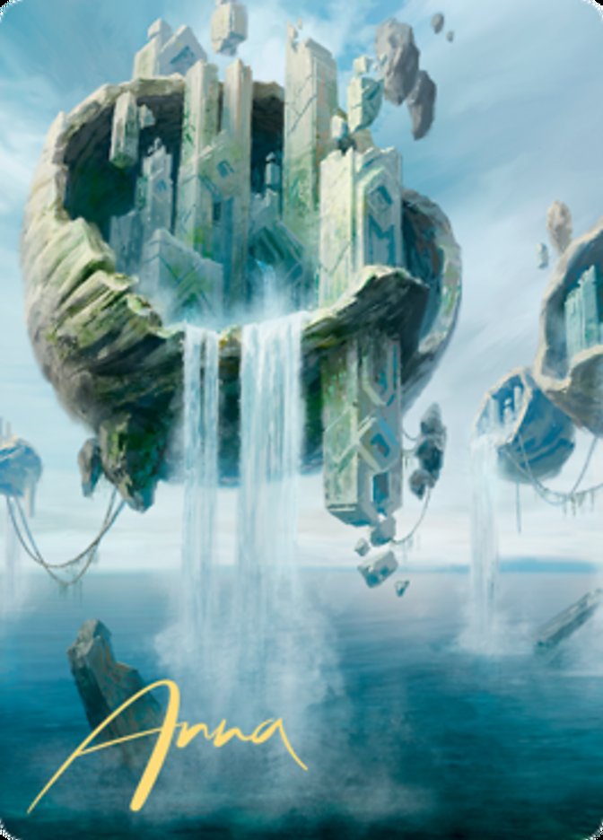 Island 2 // Island 2 (Art Series) [Zendikar Rising Art Series] (AZNR 11)