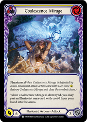 Coalescence Mirage (Yellow) [EVR145] 1st Edition Rainbow Foil