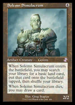 Solemn Simulacrum (Timeshifted) [Time Spiral Remastered] (TSR 400)