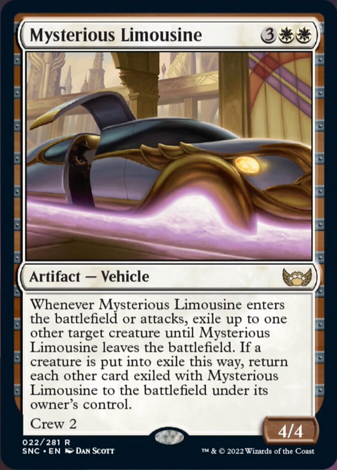 Mysterious Limousine [Streets of New Capenna] (SNC 22)