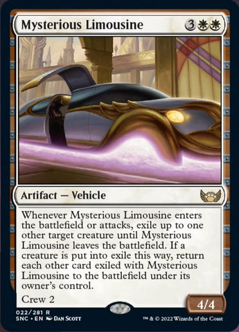 Mysterious Limousine [Streets of New Capenna] (SNC 22)