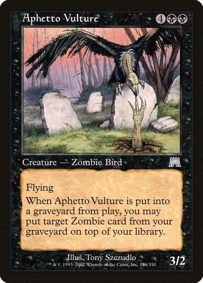 Aphetto Vulture [Onslaught] (ONS 126)