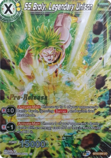 SS Broly, Legendary Unison [BT10-094]