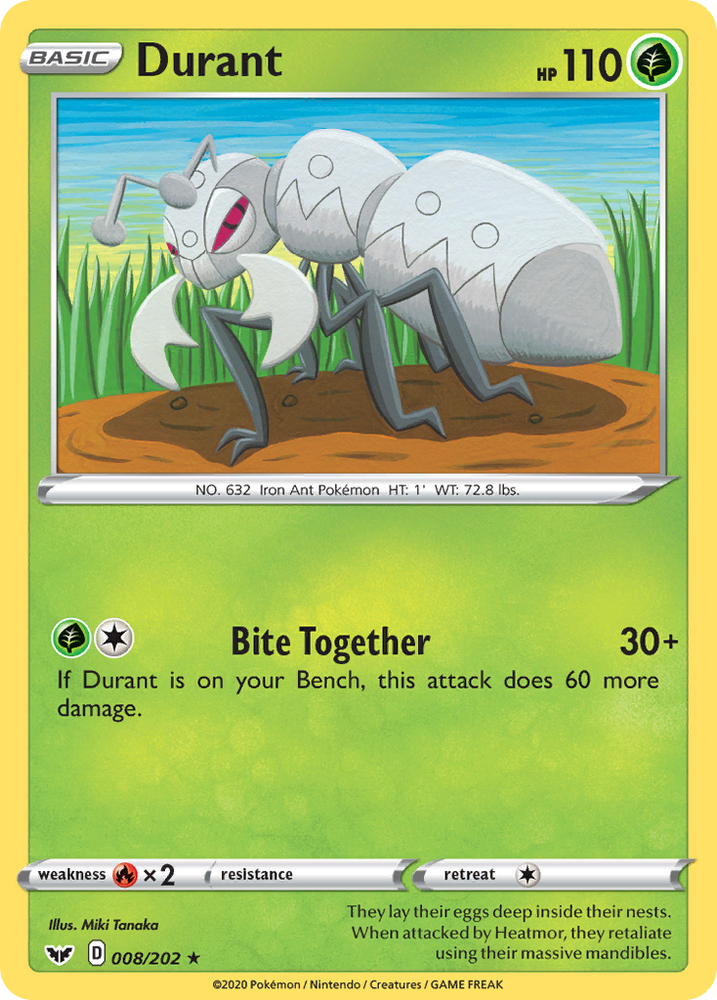 Durant (8/202) [Sword & Shield: Base Set]