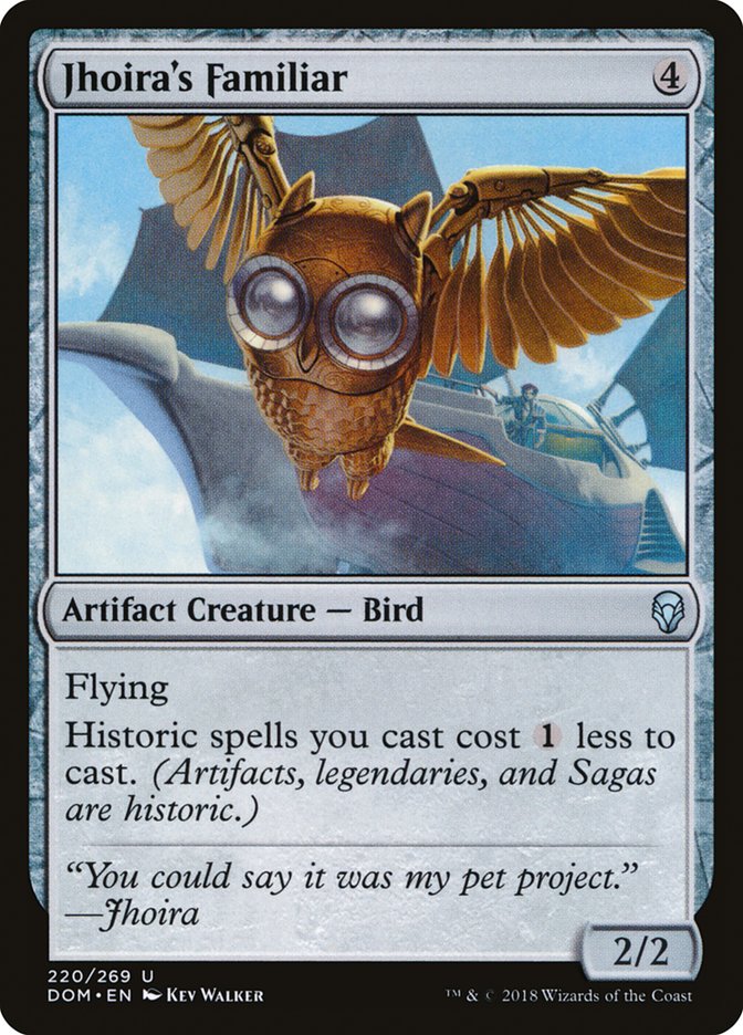 Jhoira's Familiar [Dominaria] (DOM 220)