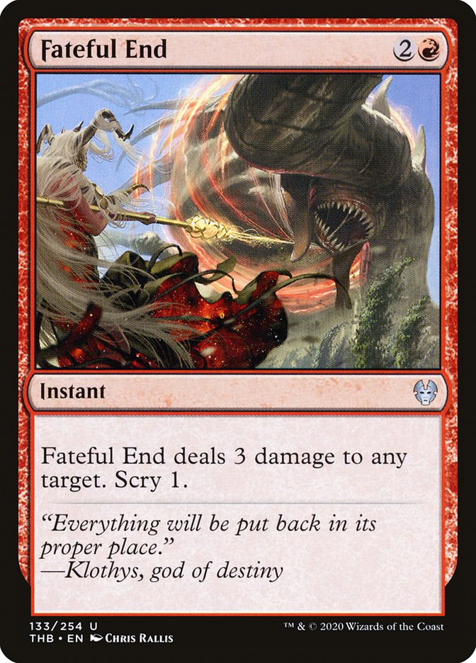 Fateful End [Theros Beyond Death] (THB 133)