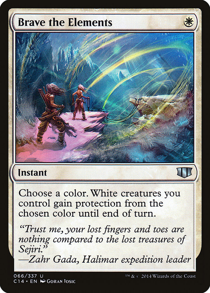 Brave the Elements [Commander 2014] (C14 66)