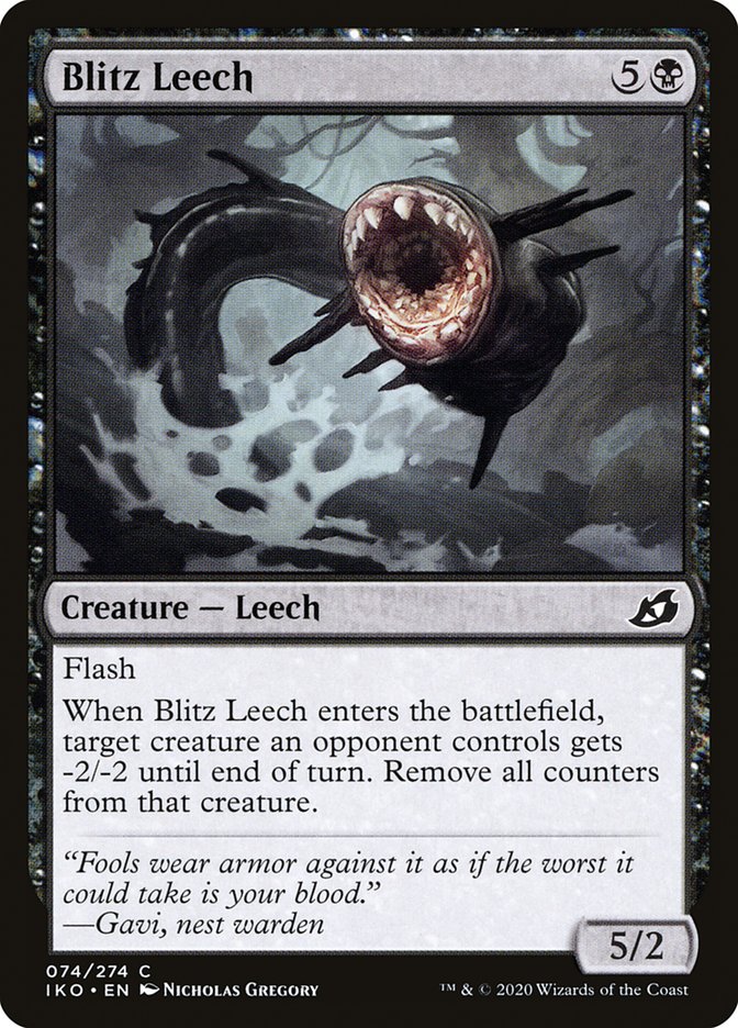 Blitz Leech [Ikoria: Lair of Behemoths] (IKO 74)