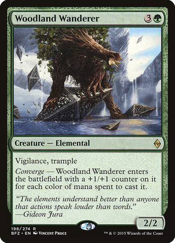Woodland Wanderer [Battle for Zendikar] (BFZ 198)