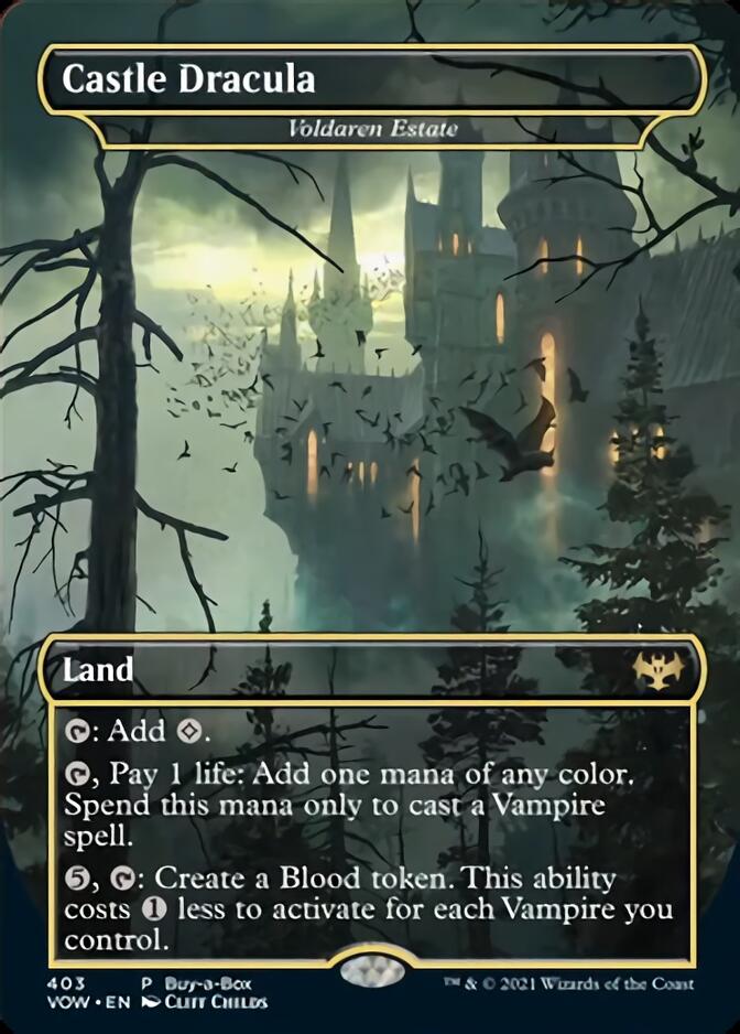 Voldaren Estate - Castle Dracula (Buy-a-Box) [Innistrad: Crimson Vow] (VOW 403)
