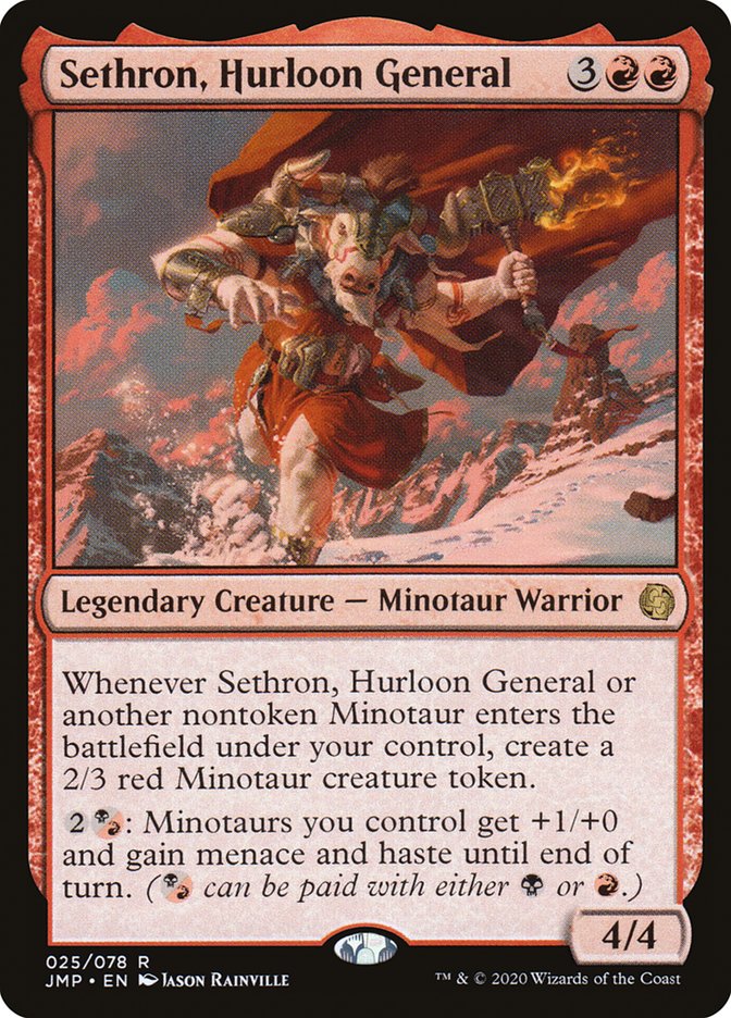 Sethron, Hurloon General [Jumpstart] (JMP 25)