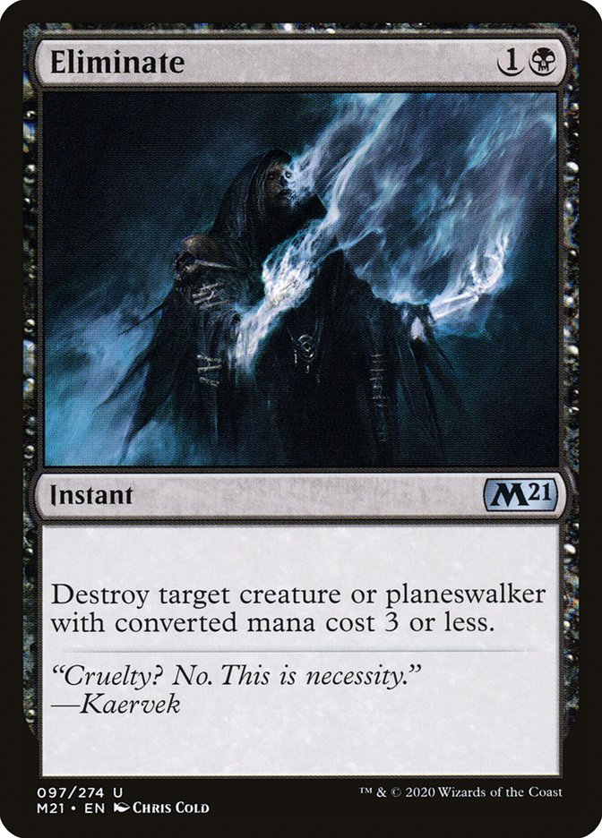 Eliminate [Core Set 2021] (M21 97)