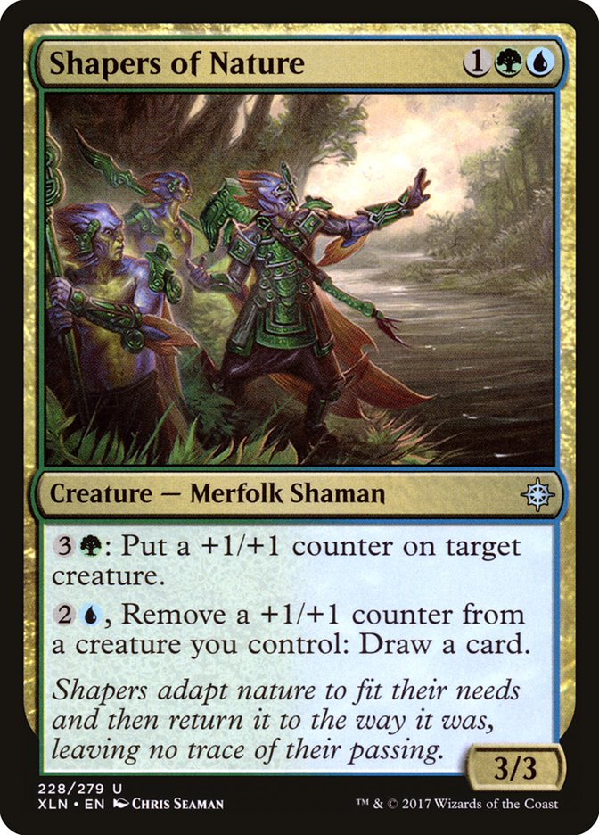 Shapers of Nature [Ixalan] (XLN 228)