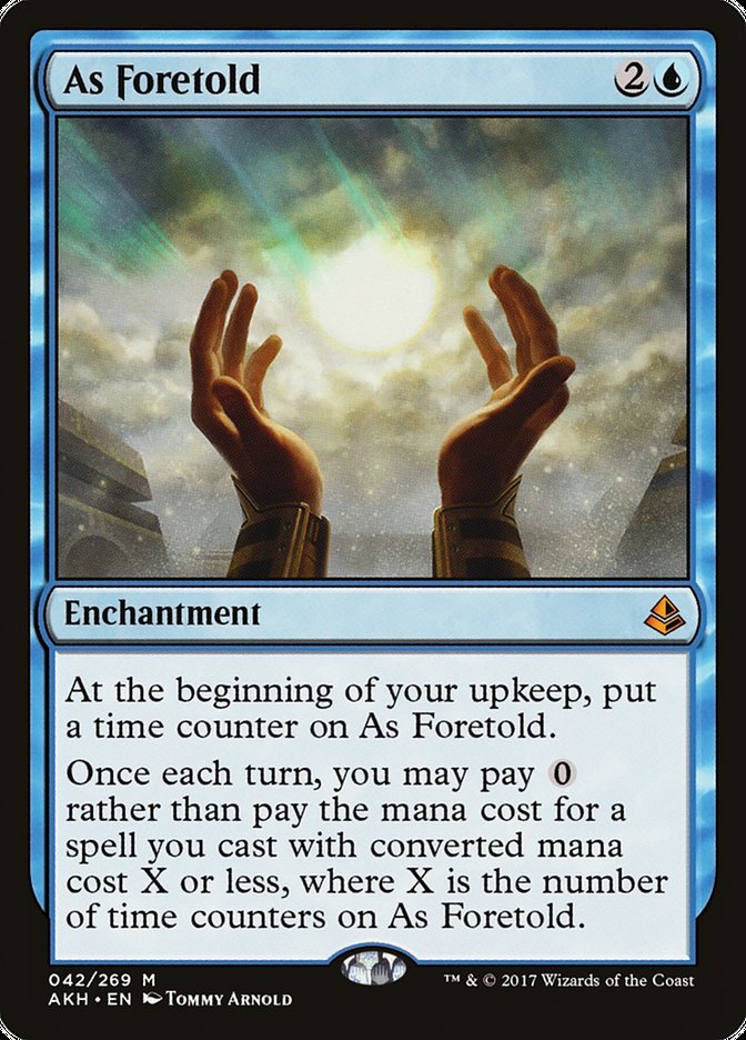 As Foretold [Amonkhet] (AKH 42)