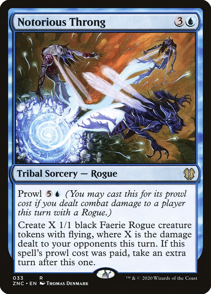 Notorious Throng [Zendikar Rising Commander] (ZNC 33)