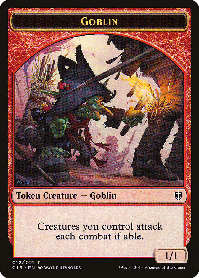 Goblin [Commander 2016 Tokens] (TC16 12)