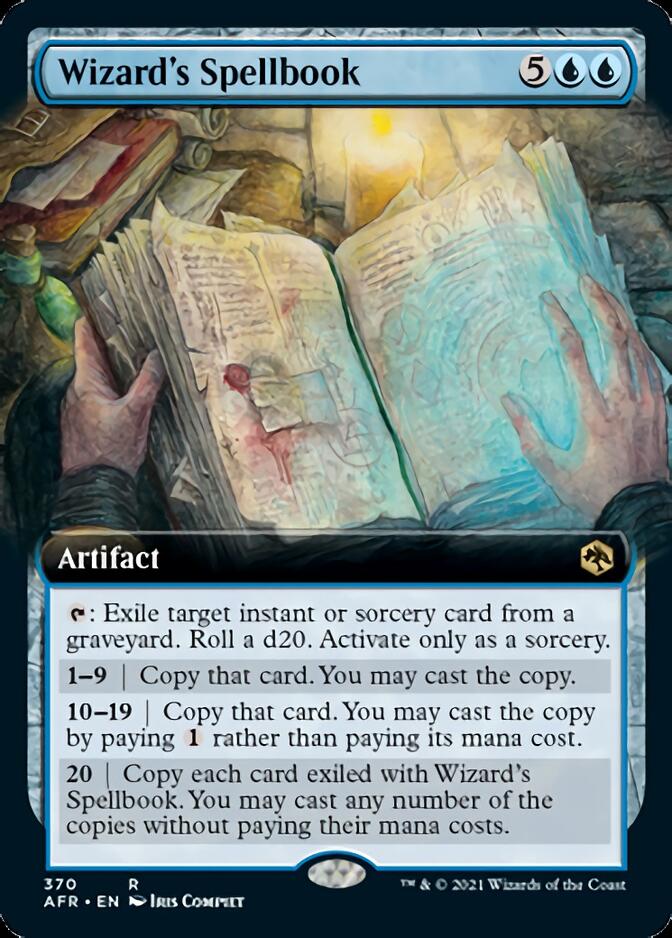 Wizard's Spellbook (Extended) [Dungeons & Dragons: Adventures in the Forgotten Realms] (AFR 370)