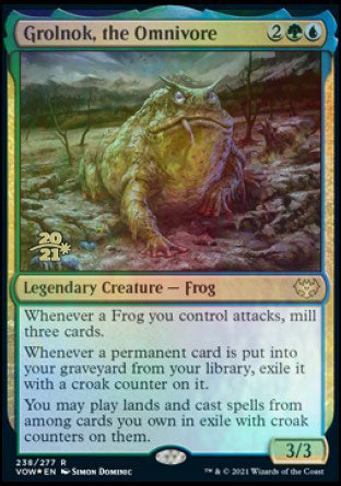 Grolnok, the Omnivore [Innistrad: Crimson Vow Prerelease Promos] (PVOW 238)