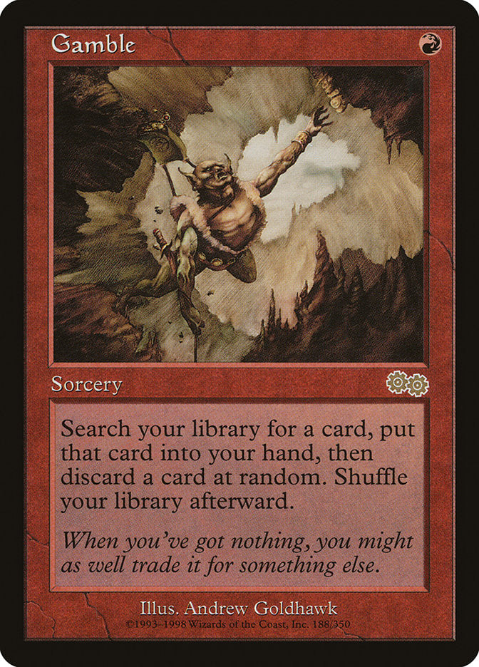 Gamble [Urza's Saga] (USG 188)